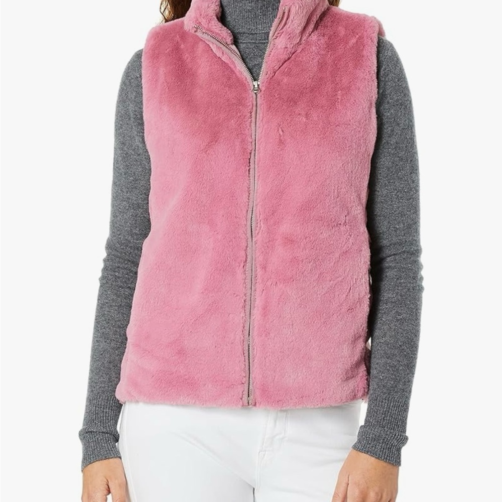 JCrew Plush Faux Fur Vest